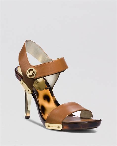 michael kors brown shoes|Michael Kors brown heels.